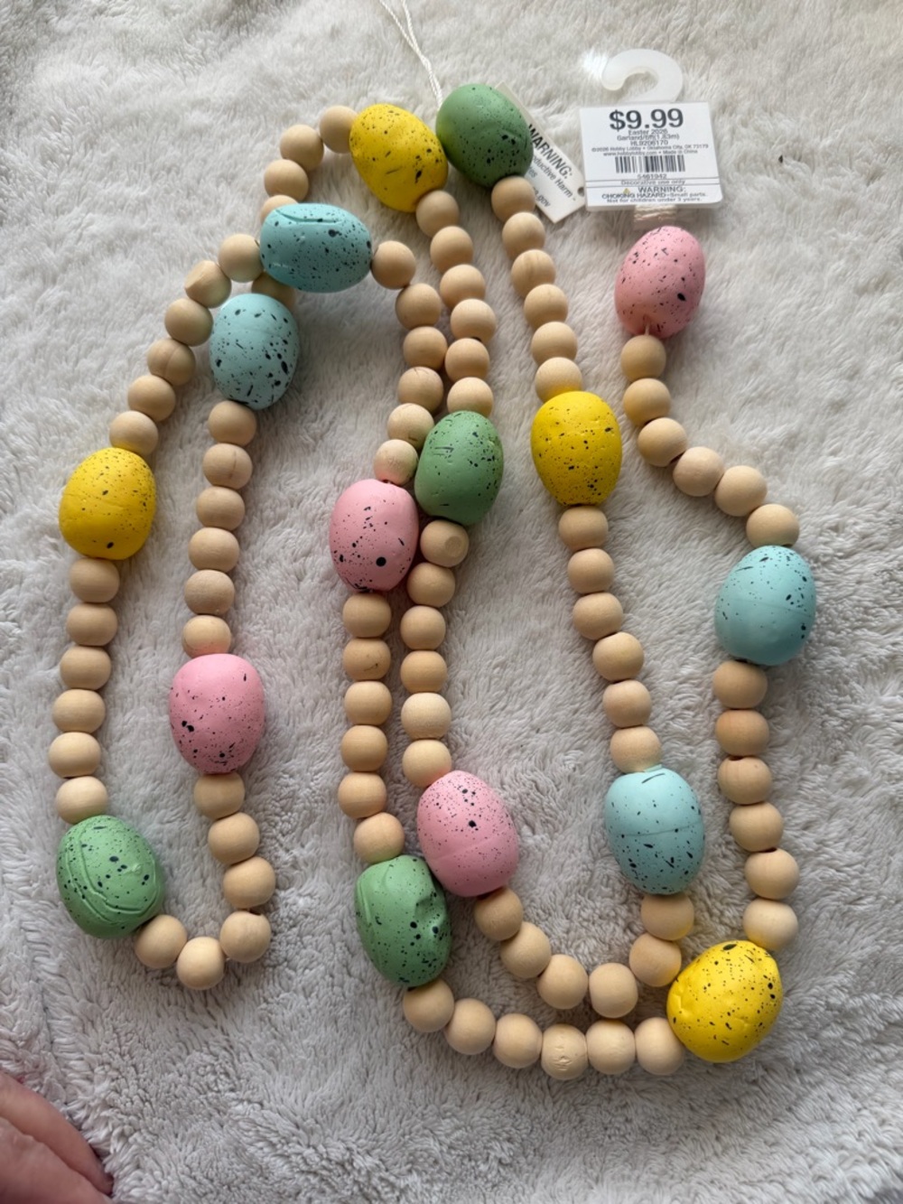 🎀 5 for $25 🎀 Easter decor garland 6 feet Easter eggs